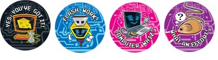 Computer Whizz Merit Stickers