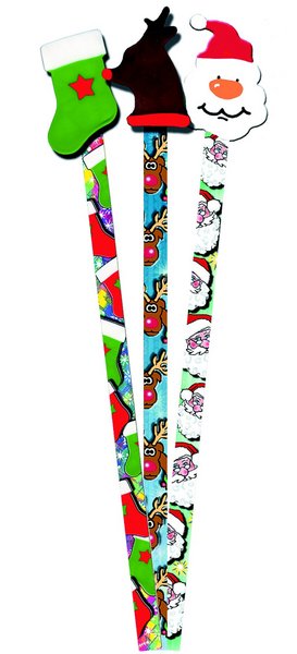 Christmas Pencil Toppers