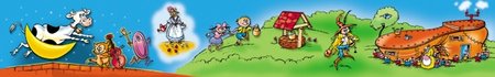 Nursery Rhymes Decorative Border