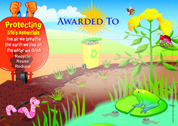 Caring for our Environment (100) CARD Certificates. NEW
