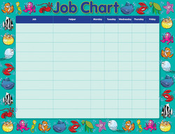 Fishy Friends Job Chart