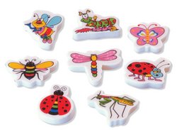 Garden Bugs (100) Erasers