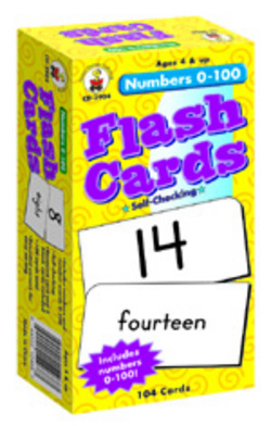 Numbers 0-100 Flashcards