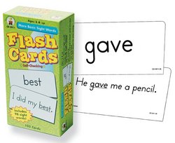 More Basic Sight Words Flashcards