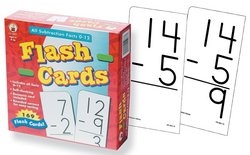 All Subtraction Facts 0-12 Flashcards