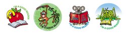 I'm a Good Reader Merit Stickers
