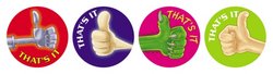 That's It Merit Stickers