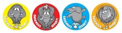 Enormous Effort Merit Stickers