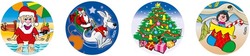 Christmas Merit Stickers