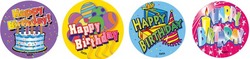 Birthday Merit Stickers