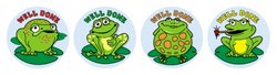 Frogs Merit Stickers