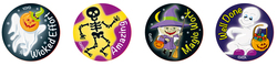 Ghosts Merit Stickers