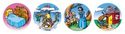 Fairy Tales Merit Stickers