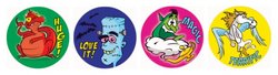Myths and Legends Merit Stickers