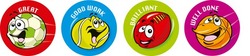 Sports Balls Merit Stickers NEW LOOK