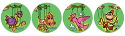 Puppets Merit Stickers
