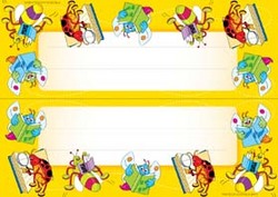 Reading Bugs - Name Plates (35)