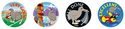 New Zealand Design Merit Stickers