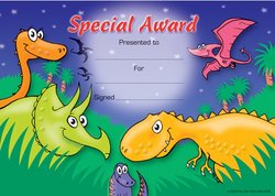 Special Award (200) Certificates