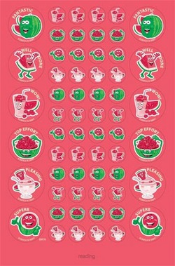 Watermelon ScentSations Stickers NEW