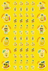 Pineapple ScentSations Stickers