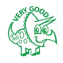 Very Good Dinosaur Merit Stamp