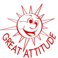 Great Attitiude Sun Merit Stamp