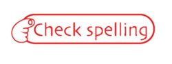 Check Spelling Teacher Stamp