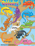 Colour Ozzie Chameleons Educational Chart