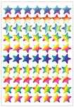 Laser Stars Dynamic Glitz Kids Stickers