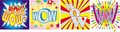 Wow (72) Foil Stickers