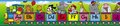 Alphabet Train Large Border