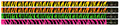 Neon Tiger Tails (10) Pencils