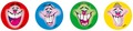 Smiles 1 Merit Stickers