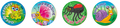 Garden Insects Merit Stickers