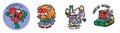 Monsters Merit Stickers