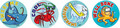 Sea Creatures Merit Stickers