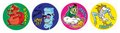Myths and Legends Merit Stickers