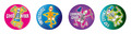 Skeleton Merit Stickers
