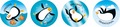 Playful Penguins Merit Stickers NEW LOOK