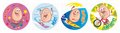 Active Eggs Merit Stickers