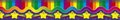 Stars and Rainbows Pop Apart Border