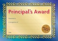 Principal Formal Seal (100) CARD Certificates  NEW