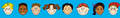 Multicultural Kids Decorative Border