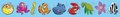 Sea Creatures Decorative Border