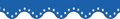 Royal Blue Scalloped Border 