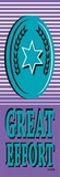 Great Effort Vinyl Medal Ribbons (100)