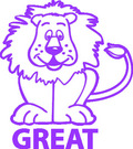 Great Lion Merit Stamp NEW