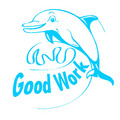 Good Work Dolphin Merit Stamp
