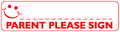 Parent Please Sign Teacher Stamp